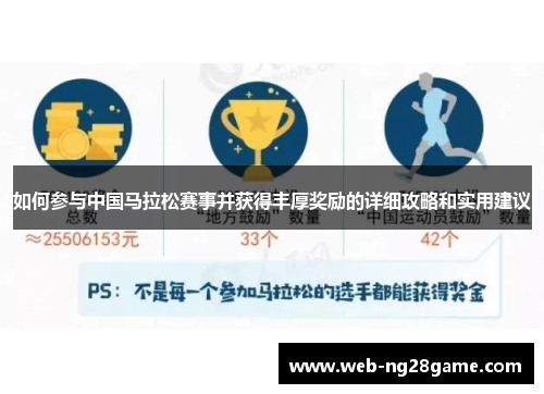 如何参与中国马拉松赛事并获得丰厚奖励的详细攻略和实用建议